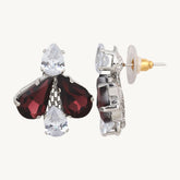 DZOIR Trending AD Earrings for Women | Stylish Stone Earrings for Girls, Affordable Earrings Under 500, Elegant AD Earrings for Girls - DZOIR