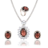 Crystal Jewellery Set for Women - DZOIR