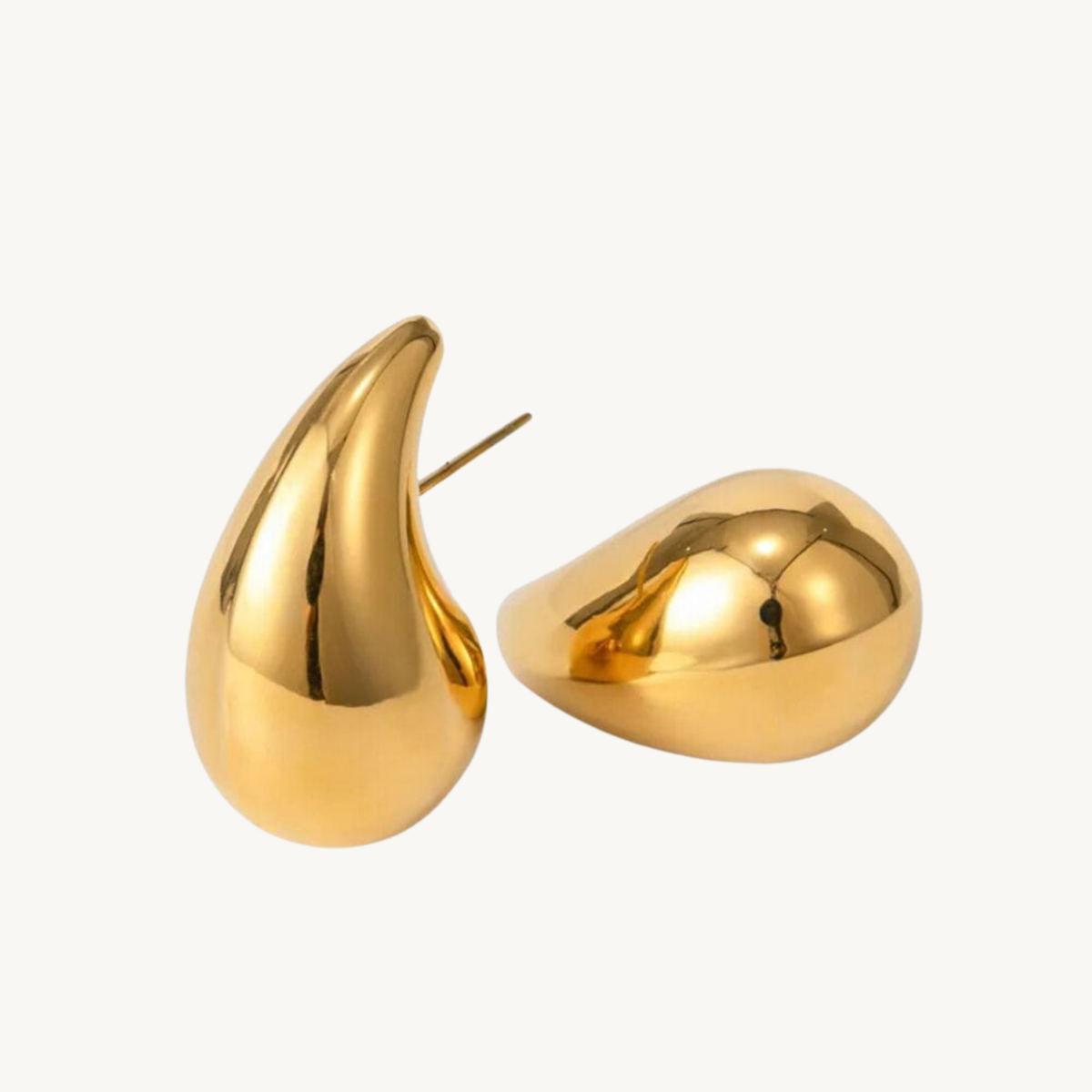 Chunky Water Tea Drop Earrings for Women