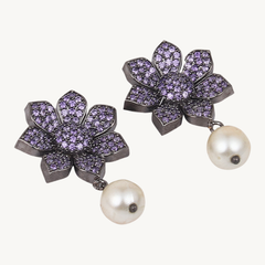 Pearl Drop Dangle Earrings for Women