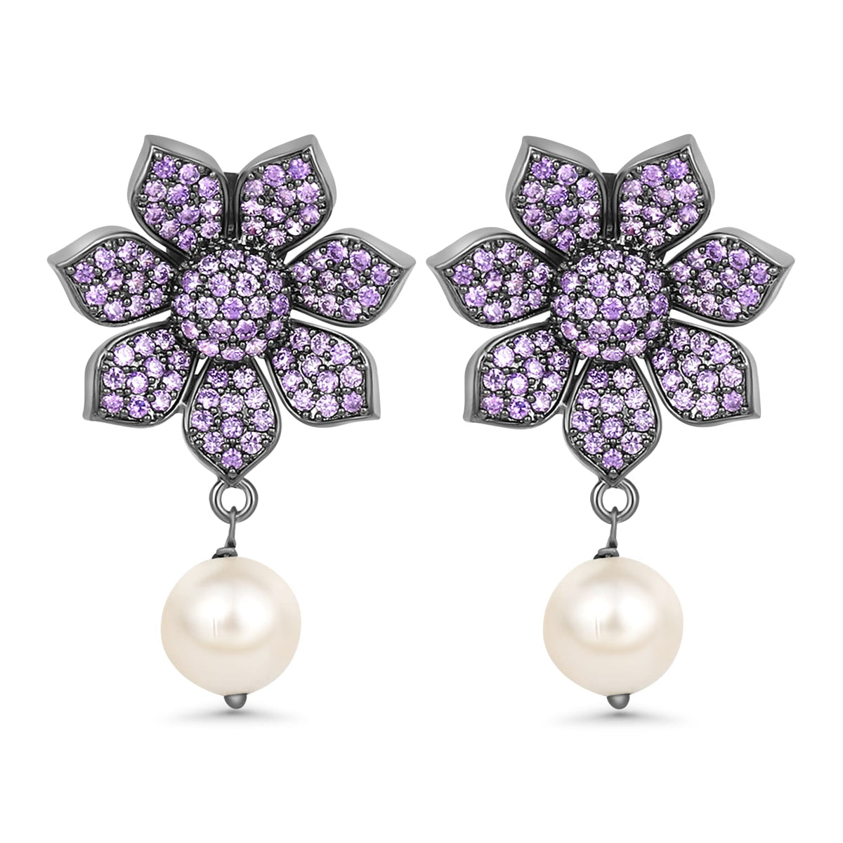 Pearl Drop Dangle Earrings for Women