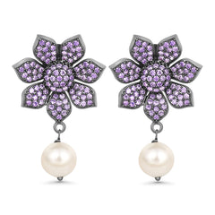 Pearl Drop Dangle Earrings for Women