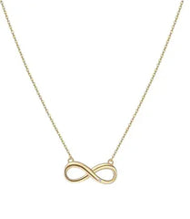 Elegant Gold-Tone Infinity Necklace for Women – Minimalist & Stylish Jewelry My Store